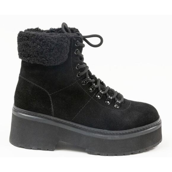 Aqua Women's Thea Lace Up Cold Weather Boots Sz 8M - Picture 1 of 7
